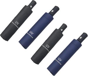 Parapluie promotionnel pliable à 3 volets, protection UV, 8 baleines, ouverture/fermeture automatique, couleur personnalisée, en nylon 190T, toutes saisons, vente en gros - Product Image 5