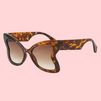 Nuevas Gafas de Sol Butterfly PC con Protección UV, Unisex, Estilo Europeo Americano, Novedosas y Modernas