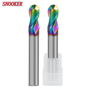 In Stock Solid Carbide Endmill Ball Nose <strong>CNC</strong> Cutter <strong>Tool</strong> 2 Flutes R0.5-R6.0 <strong>Router</strong> <strong>Bits</strong> Engraving <strong>Machine</strong> OEM - Product Image 4