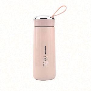 Thermos créatif à la mode avec logo personnalisé, résistant aux hautes températures, bouteille d'eau en verre à double paroi - Product Image 1