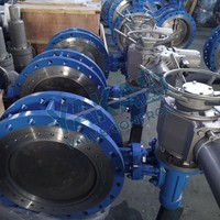 Válvula de Mariposa con Brida de Acero Inoxidable, Cuerpo 304, Disco Revestido de PTFE, Triple Offset, Alto Rendimiento, Servicio para Refinerías