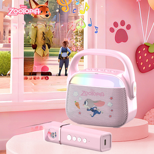 便携式儿童早教讲故事卡拉OK无线蓝牙麦克风音箱可充电卡通音乐家庭唱歌礼物 - Product Image 2