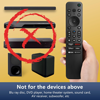 Télécommande vocale RMF-TX920U pour tous les téléviseurs Sony Bravia 3, 7, 8, 9 OLED 4K Ultra HD et séries de téléviseurs intelligents Google avec fonction vocale