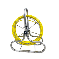 Caméra d'inspection des égouts à tige de poussée de petit diamètre 5,5 mm avec rotation à 360° °   Rotation et câble de 20-120 m