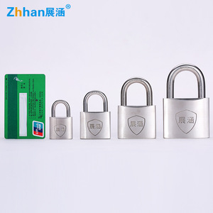 ซานฮั่น 304 กุญแจสแตนเลสแบบไม่มีกุญแจสำหรับปลดล็อค ล็อคความปลอดภัยทางอุตสาหกรรม ล็อคประตู ล็อคความปลอดภัยในโกดัง - Product Image 1