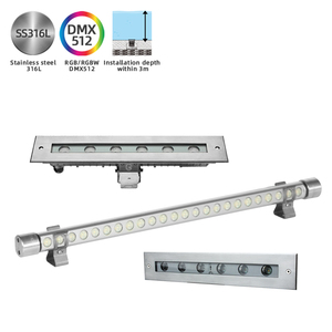 Luz LED Sumergible IP68 para Decoración de Acuarios, Barra de Luz Lineal para Peceras, Tira de Luz para Arrecifes de Coral, Lámpara Marina Subacuática - Product Image 1