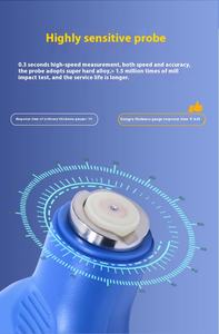 STK DR130 plastik boya Film metre doğru 5mm dışbükey yarıçapı ölçümü için demir alüminyum vücut boya Best Seller için - Product Image 3