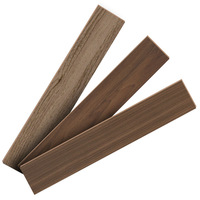 Dalles de sol en vinyle auto-adhésives texturées effet bois Auxua, largeur 11,8 po, rouleau complet de 118 po, pour tout espace