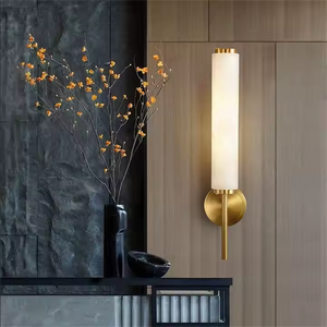 Bán Buôn Phổ Biến Bắc Âu Đơn Giản Đồng Đèn Tường Phòng Ngủ Đèn Tường Trong Nhà Đèn Tường Cho Phòng Ngủ Phòng Khách Sạn - Product Image 2