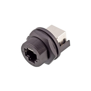 CAZN – <span class=keywords><strong>connecteur</strong></span> <span class=keywords><strong>Ethernet</strong></span> RJ45 à <span class=keywords><strong>Double</strong></span> tête femelle à montage arrière, prise PCB étanche - Product Image 5