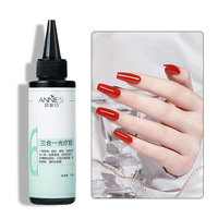 100 ml multi-fonction haute brillance sans lavage couche de finition et effet mat couche de finition Base Gel à feuilles vernis à ongles en Gel