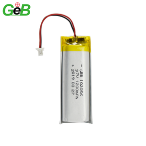 충전식 리튬 이온 배터리 102056 3.7v 1200mah 4.44wh Lipo 배터리 리튬 폴리머 배터리 - Product Image 1