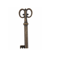 Serrure décorative pour armoire antique, coffre ou boîte, avec clé