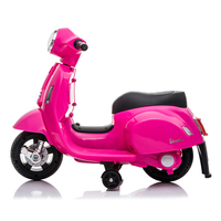 Moto électrique sous licence pour enfants de 3 à 8 ans, alimentée par batterie, en plastique, cadeau pour enfants