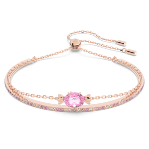 Collana <span class=keywords><strong>Rosa</strong></span> con Ciondolo a Forma di Caramella, Elemento Femminile, Cristallo, Catena per Clavicola, Effetto Sbiancante, Produzione di Alta Gamma - Product Image 4
