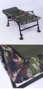 Silla de Pesca Plegable de Acero al Carbono LUHUAYU, Portátil, Reclinable, Reforzada y Engrosada para Pesca de Carpas - Product Image 6
