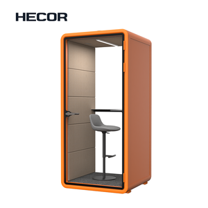 Personalizzato eco-friendly domestico interno abbastanza lavoro insonorizzato Pod da ufficio con scrivania - Product Image 1