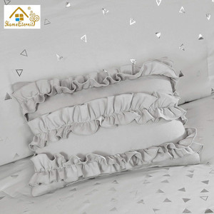 Sang Trọng <span class=keywords><strong>Comforter</strong></span> Set Tam Giác Kim Loại In Siêu Mềm Không Gây Dị Ứng Thiết Kế Mới 4Pcs Thiết Kế Tấm Ga Trải Giường Bộ Đồ Giường Thiết Lập - Product Image 6