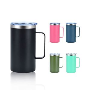 Vaso Térmico de Acero de 12 oz con Tapa y Asa, 360 ml, para Café, Regalo Empresarial, Taza Navideña - Product Image 1