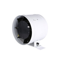Ventilateur de gaine en ligne à flux mixte avec moteur EC de 4, 5, 6, 8, 10, 12, 14 pouces, contrôle de vitesse libre, faible bruit, roulement à billes robuste, en plastique, ODM/OEM