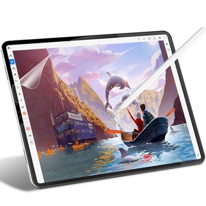 ฟิล์มกันรอยหน้าจอ <span class=keywords><strong>iPad</strong></span> <span class=keywords><strong>Pro</strong></span> 10.5 <span class=keywords><strong>11</strong></span> 12.9 คุณภาพสูง เนื้อสัมผัสเหมือนกระดาษ ป้องกันแสงสะท้อน ป้องกันรอยขีดข่วน สำหรับเขียนและวาดภาพ - Product Image 1