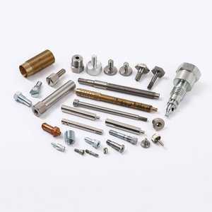 Swiss turn parts machined metal components stainless steel parts custom turned fittings threaded connectors industrial hardware - Product Image 5