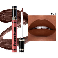 Rouge à lèvres liquide MAFFICK Free Roaming, longue tenue, anti-transfert, waterproof, coffret 4 couleurs MF360-A Mat