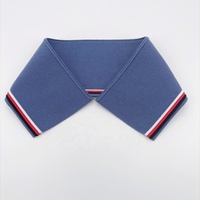 Côtes à tricoter en élasthanne 95% coton 5% personnalisées 1*1 Nervure de col jacquard