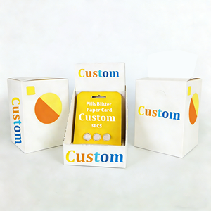 Таблетки с индивидуальными вкусами ягод, 20 мг, 100 мг, в блистерной упаковке на картонных картах, с коробкой на 10 штук, медицинская блистерная упаковка - Product Image 1