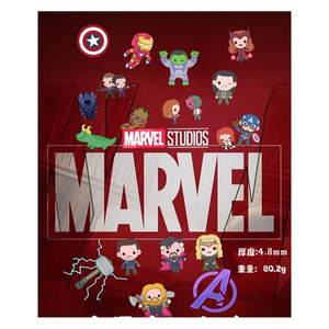 Cartes à collectionner en métal <span class=keywords><strong>Marvel</strong></span> : Thor, Iron Man, Spider-Man – Personnages <span class=keywords><strong>de</strong></span> super-héros et d'anime – Jeu <span class=keywords><strong>de</strong></span> <span class=keywords><strong>société</strong></span> – Vente en gros - Product Image 1