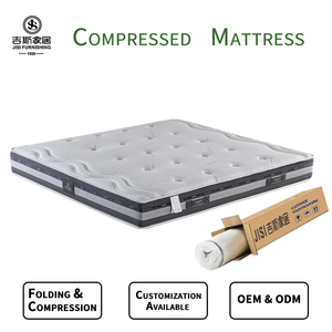 Colchão Ortopédico de Molas Ensacadas Hipoalergênico Ecológico Contemporâneo Versão 3D Enjoy Sleep para Quarto e Mobiliário Escolar - Product Image 1