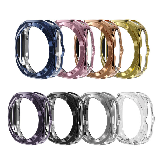 SmartWatch Full Coverage TPU Shell Watch Case for Samsung Galaxy Watch 7 Ultra 47mm Protector Frame Cover