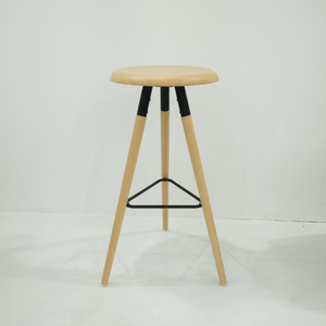 Taburetes de Bar de madera modernos utilizados para uso en hoteles y cocinas - Product Image 1