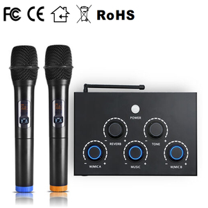 Microphone sans fil pour karaoké, système de cinéma maison, amplificateur, barre de son, haut-parleur, son cristallin, FCC/CE - Product Image 3