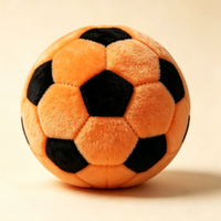 Peluche de football personnalisée de haute qualité Kedi, mascotte sportive avec visage brodé, ballon de football en peluche doux pour équipe