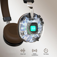 Auriculares Inalámbricos con Micrófono ENC, Dongle USB, 45 Horas de Conversación, Silenciador, para Oficina, PC, Portátil, Centro de Llamadas, Teléfono