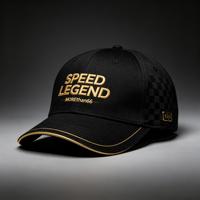 Casquette de baseball à carreaux brodée en 3D de haute qualité, personnalisée, de marque, réglable, pour hommes