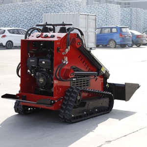 Nhỏ nhỏ Skid chỉ đạo Bộ nạp 500kg Mini Skid loader để bán ht320t - Product Image 4