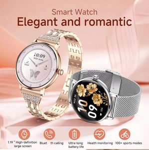 Reloj Inteligente AK107 de Alta Calidad 2026, Llamadas por BT, Frecuencia Cardíaca, Presión Arterial, Podómetro, Ciclo Menstrual, Pulsera Inteligente para Mujer - Product Image 5