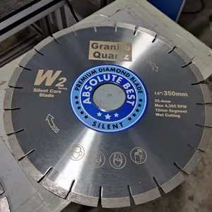 Granite Saw Blade Silent Granite Tools Diamond Saw Blade Bridge18" Granite Cutting Blades Size Granite 350mm Welded Diamond Disc 14'' Saw Blade