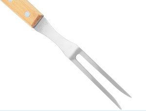 Juego de 3 Utensilios para <span class=keywords><strong>Barbacoa</strong></span> de Acero Inoxidable con Mango de Madera y Bolsa de Transporte para Acampar al Aire Libre - Product Image 5