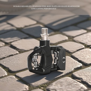 Pedal sin Clip para Bicicleta BMX <span class=keywords><strong>de</strong></span> Carretera LEWEE OEM/ODM, Aleación <span class=keywords><strong>de</strong></span> Aluminio Ultraligera, Rodamiento Sellado, Resistente al Agua, Autoblocante para Delta - Product Image 6