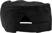 Chapeau de Chef en Tissu Uniforme Respirant avec Maille Réglable pour Barbecue Grill Cook Travail Coton Restaurant Uniforme
