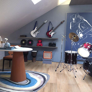 Alta Calidad Impermeable Spc Piso De Vinilo Palnk Azulejo Haga <span class=keywords><strong>Clic</strong></span> <span class=keywords><strong>En</strong></span> Bloque Rigido Nucleo Spc Piso De Vinilo - Product Image 3