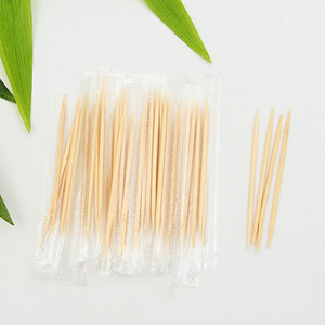 Bamboo Saint <b>Toothpicks</b> 65mm Diameter 1.8mm Paper Wrapped Disposable Bamboo For Hotels Guesthouses - Product Image 2