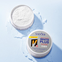 Poudre blanchissante pour les dents à la menthe naturelle et biologique, logo personnalisé OEM, utilisation à domicile, maintien de la santé des gencives des adultes