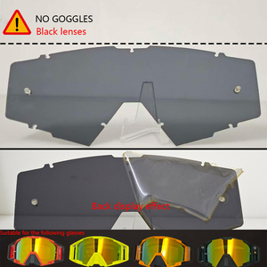 Lentes de Repuesto <span class=keywords><strong>para</strong></span> <span class=keywords><strong>Gafas</strong></span> de Ciclismo y Motocross <span class=keywords><strong>Enduro</strong></span>, Protección UV400, Ligeras, Deportivas, Seguras y Fáciles de Transportar - Product Image 2