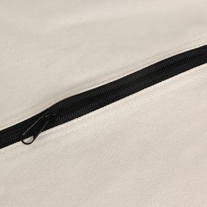 कस्टम लोगो सूट कवर कैनवास सफेद सूती कपड़े परिधान बैग - Product Image 5