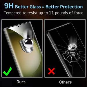 Hot Selling Support Fingerprint Unlocking <b>Glass</b> Phone Screen <b>Protector</b> for S23 Ultra - Product Image 3