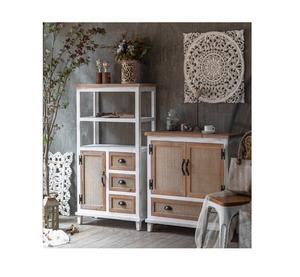 Meuble de salon INNOVAHOME, portes de placard, rangement, design d'accent, bois antique, 1 tiroir, armoire durable pour la cuisine - Product Image 6